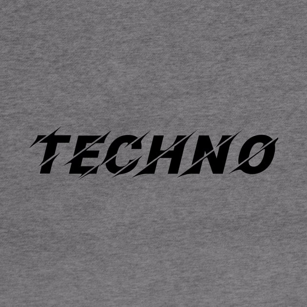 Techno by HBfunshirts